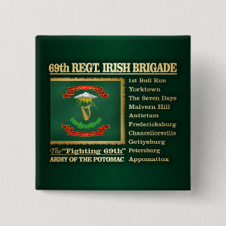 69th Regiment, Irish Brigade (BH) Button