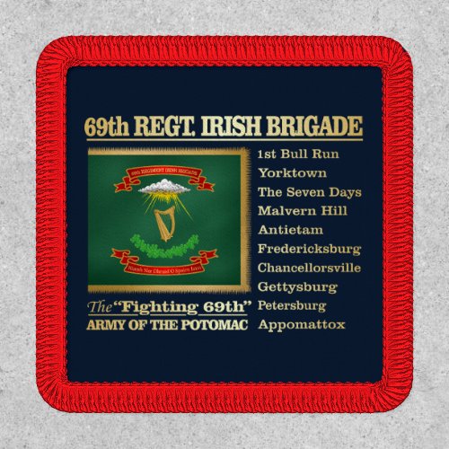 69th Regiment Irish Brigade BH Patch