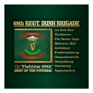 69th Regiment, Irish Brigade (BH) Poster