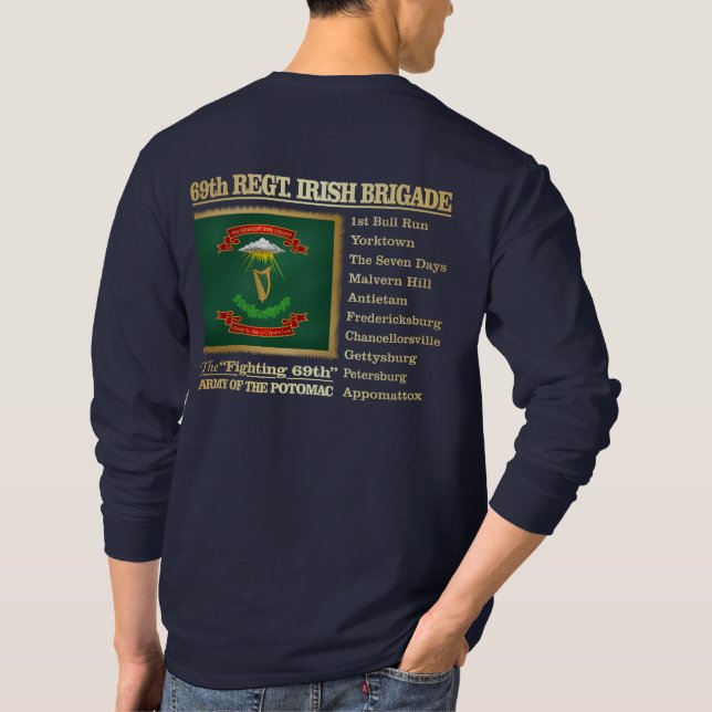 69th Regiment, Irish Brigade (BH) T-Shirt (Back)
