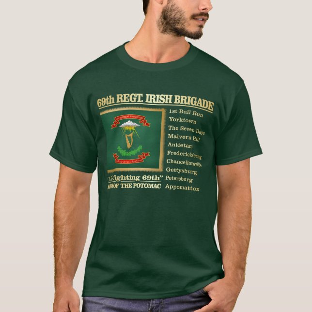 69th Regiment, Irish Brigade (BH) T-Shirt (Front)