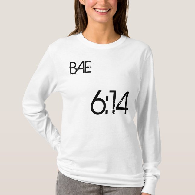 6:14 Hoodie T-Shirt (Front)