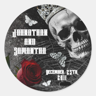 6 - 3" Favor Stickers Haunting Adeline Zade Meado