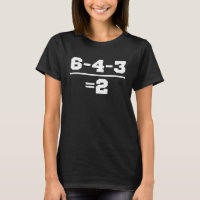 6 4 32 Baseball Double Play Funny Inside Baseball 