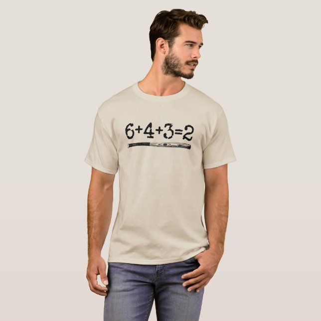 Funny Baseball Shirts For Women Coach 6+4+3=2 Double Play Essential T-Shirt  for Sale by 14thFloor