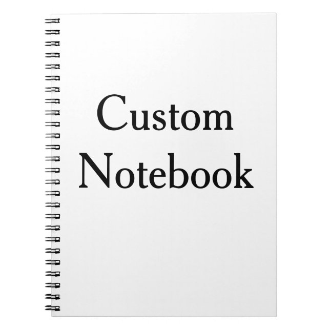 6.5" x 8.75" Classic Notebook (Front)