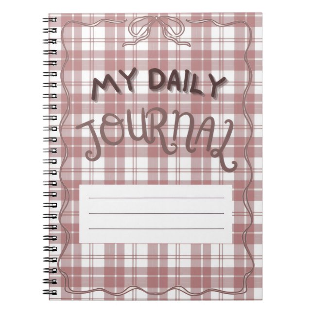 6.5" x 8.75" Classic Notebook (Front)