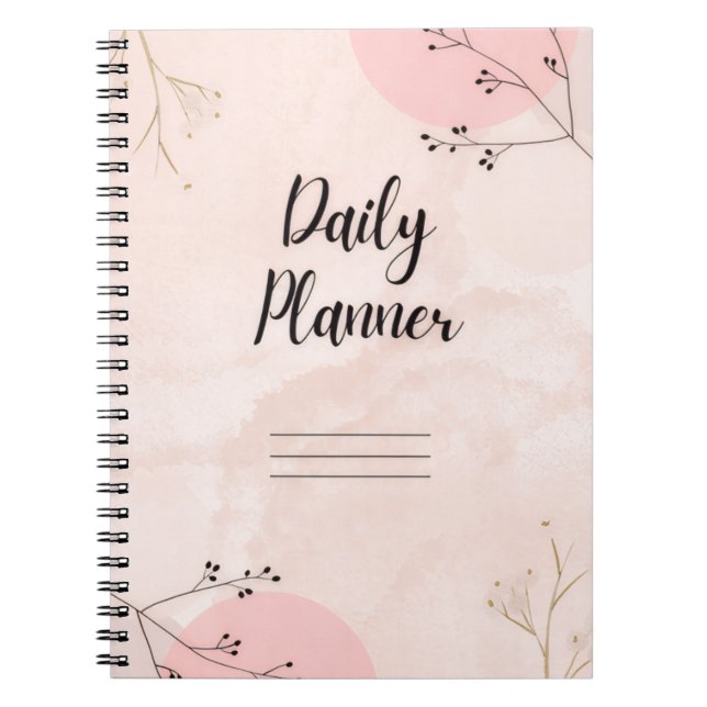 6.5" x 8.75" Classic Notebook (Front)