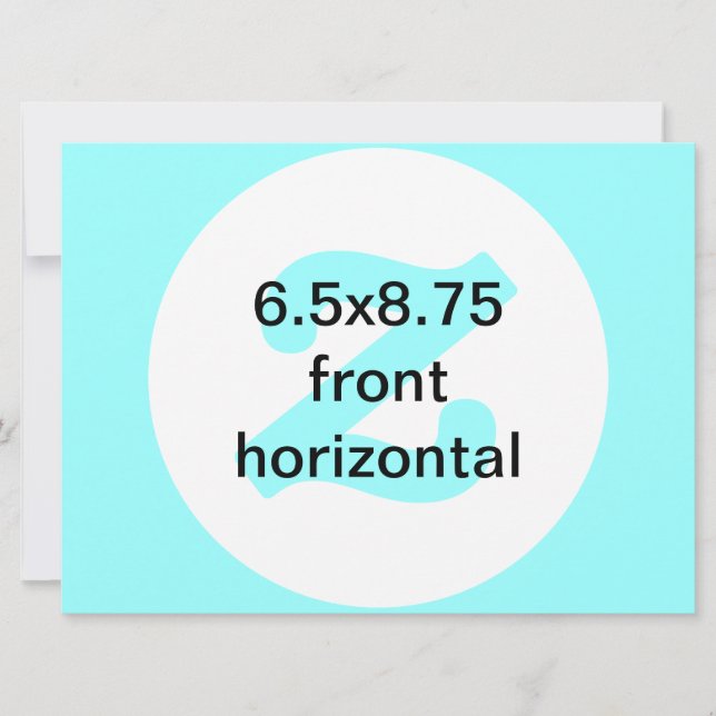 6.5x8.75 horizontal invite (Front)