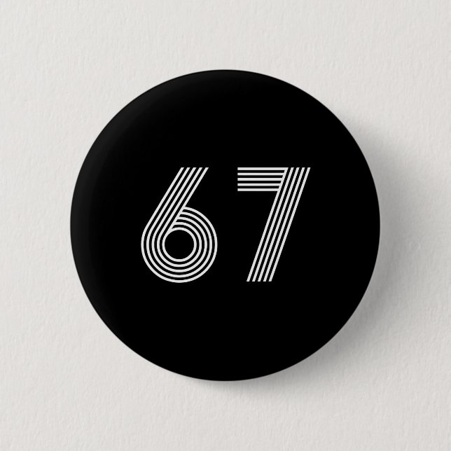 6-67 Minimalist Design _2  Button (Front)