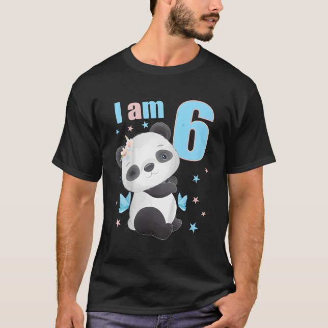 6 6 Panda T-Shirt (Front)