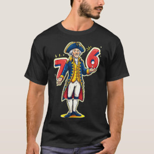 6-7 7-6 Funny George Washington Six Seven Meme T-Shirt