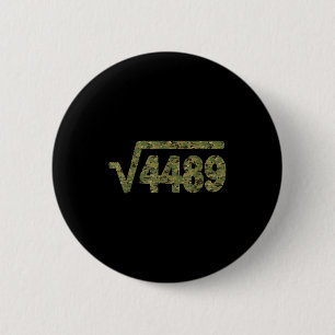6 7 Army Pattern Meme Square Root 4489 Slang Math Button
