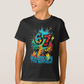 6-7 Birthday T-shirt Six Seven