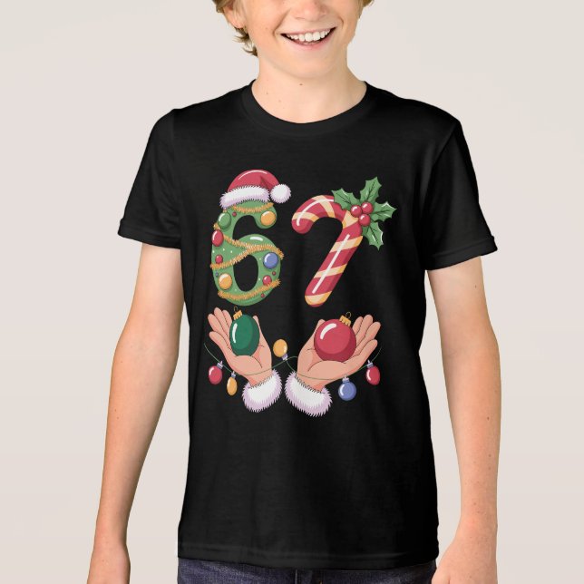 6-7 Meme Christmas shirt (Front)