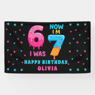 6 7 Meme Six Seven Birthday Banner