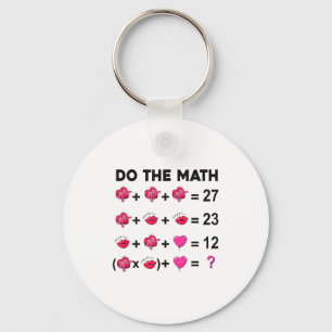6 7 Meme Six Seven Do The Math Teacher Valentines  Keychain
