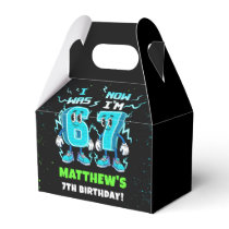 6 7 Meme Trend Six Seven Birthday Party Favor Boxes
