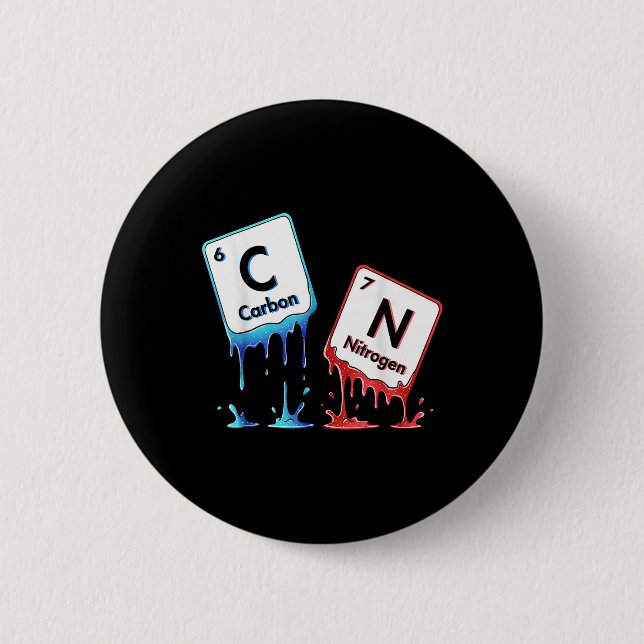6 7 Periodic Table Meme Science Chemistry6 7 Perio Button (Front)