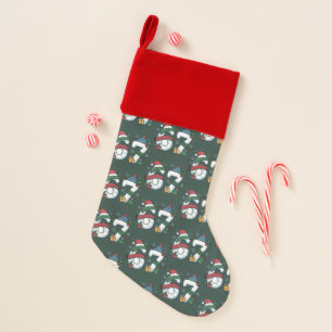 6 7 Six Seven Gen Z Alpha Meme Slang Xmas Snowman Christmas Stocking