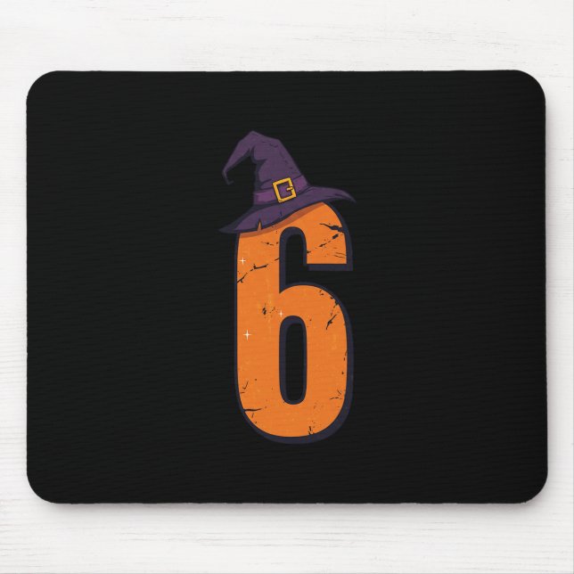 6 7 Six Seven Meme Couple Matching Halloween Costu Mouse Pad (Front)