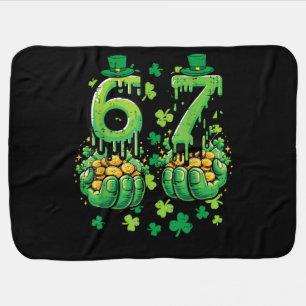 6 7 St Patricks Day Baby Blanket
