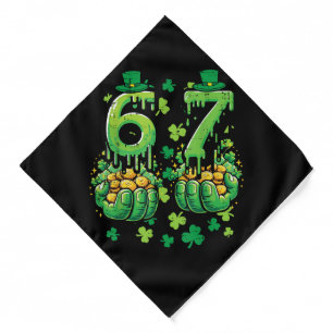 6 7 St Patricks Day Bandana