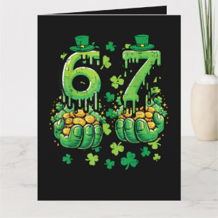 6 7 St Patricks Day Card
