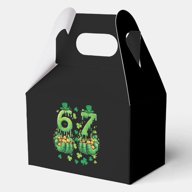 6 7 St Patricks Day Favor Boxes (Front)