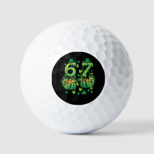 6 7 St Patricks Day Golf Balls