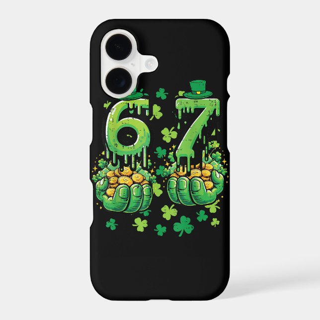 6 7 St Patricks Day Iphone Case (Back)