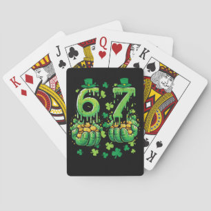6 7 St Patricks Day Poker Cards