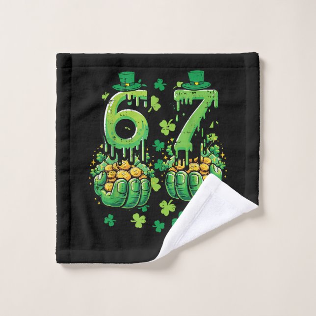6 7 St Patricks Day Wash Cloth (Wash Cloth)