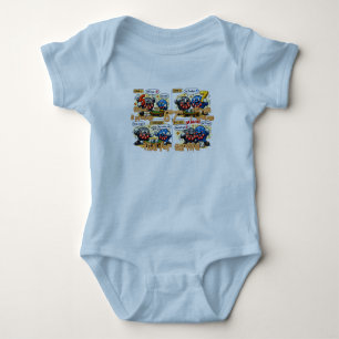 6’7” Vital for Survival Chemistry Elements   Baby Bodysuit