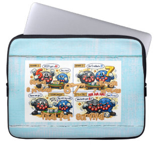 6’7” Vital for Survival Chemistry Elements Laptop Sleeve
