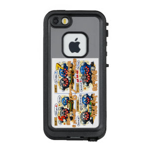 6’7” Vital for Survival Chemistry Elements   LifeProof FRĒ iPhone SE/5/5s Case