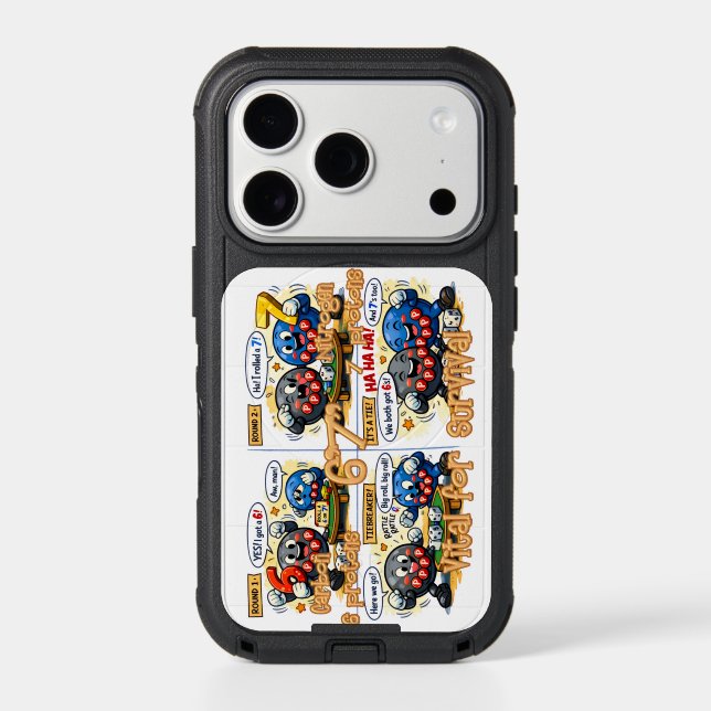 6’7” Vital for Survival Chemistry Elements   Otterbox iPhone Case (Back)