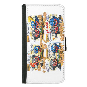 6’7” Vital for Survival Chemistry Elements Samsung Galaxy S5 Wallet Case