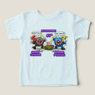 6’7” Vital for Survival Chemistry Elements   Toddler T-shirt