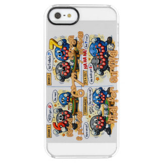 6’7” Vital for Survival Chemistry Elements Clear iPhone SE/5/5s Case