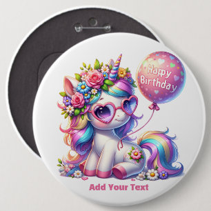 #6 Add Your Text /Happy Birthday Button