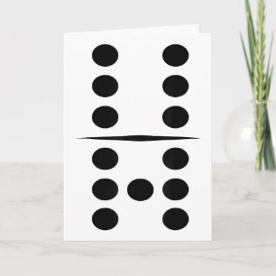 6 And 7 Domino Tile Funny Group 67 Dominos Costume Card