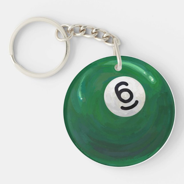 6 Ball Keychain (Front)