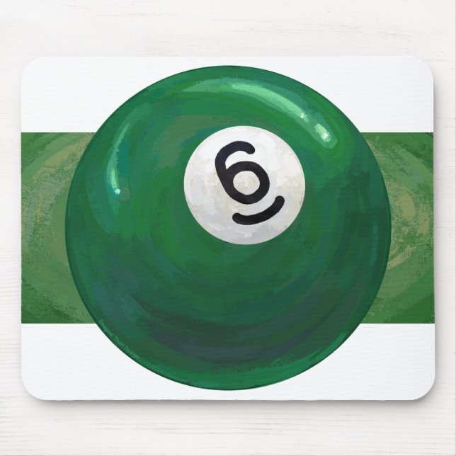 6 Ball Mouse Pad (Front)