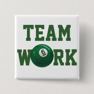 6 Ball Pinback Button