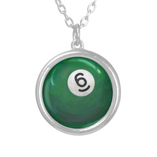 6 Ball Silver Plated Necklace