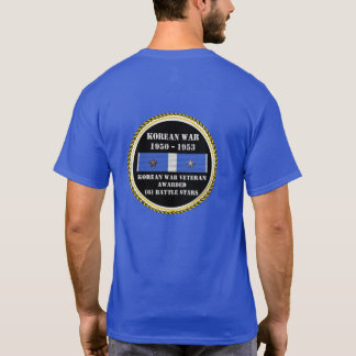 6 BATTLE STARS KOREAN WAR VETERAN T-Shirt