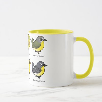 6 Birdorable Warblers Mug