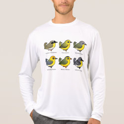 6 Birdorable Warblers Men's Sport-Tek Competitor L/S T-shirt