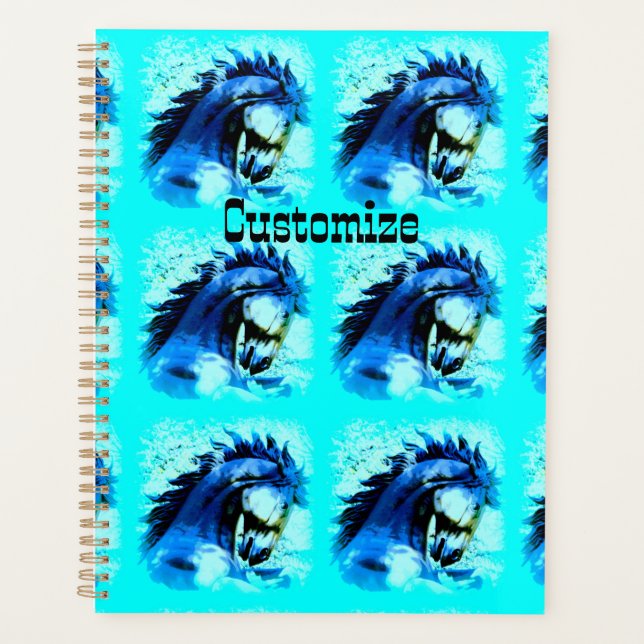 6 blue stallions Thunder_Cove Planner (Front)